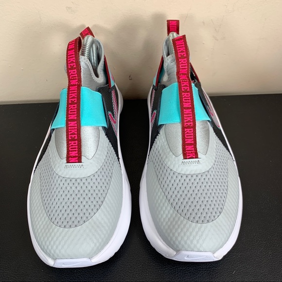 Nike Flex Plus SE Slip On Athletic Running Sneakers Gray NEW - Picture 2 of 11